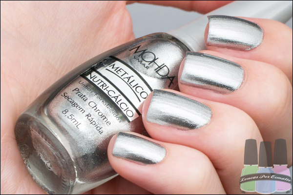 Prata Chrome Mohda Esmalte