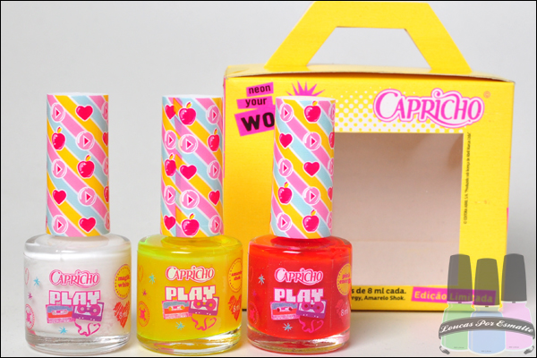 Kit Capricho Neon Your World Esmaltes