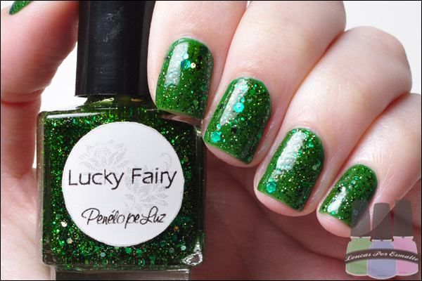 Esmalte verde Lucky Fairy Penélope Luz