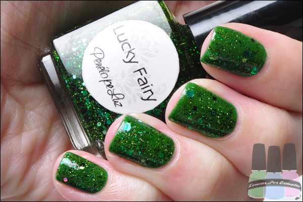 Esmalte verde Lucky Fairy Penélope Luz