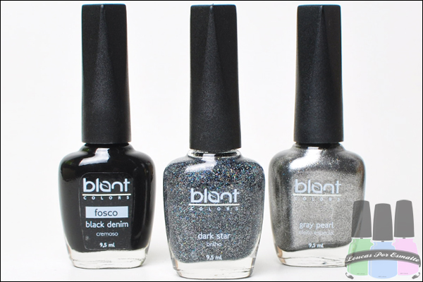 Combinadinhos Black Blant Colors Esmaltes