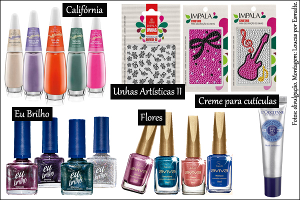 Lançamentos de esmaltes em outubro de 2013