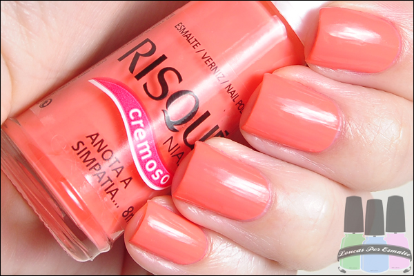 Esmaltes Brasil por Risqué. Fé.