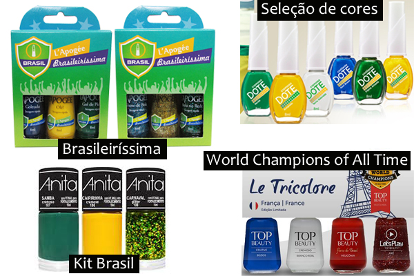 Lançamentos de esmaltes março