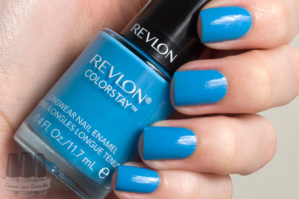 Esmalte azul Revlon Colorstay coastal surf