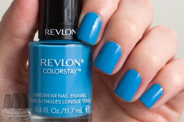 Esmalte azul Revlon Colorstay coastal surf