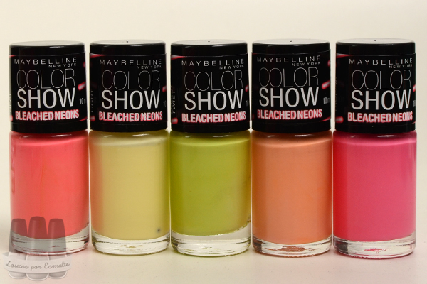 Esmalte Bleached Neons Color Show Maybelline