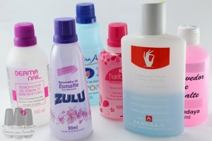 Qual a diferença entre removedor de esmalte e acetona?