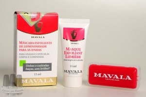 Máscara esfoliante de luminosidade para as unhas – Mavala