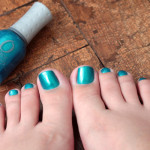 Pés com It’s up to Blue – Orly