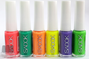 Kit Causar – esmaltes neons da Sadok