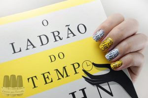 Esmalte do Livro: O Ladrão do Tempo